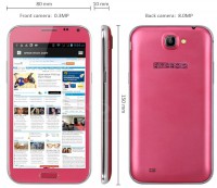 Smartphone de 5.3 polegadas PINK
